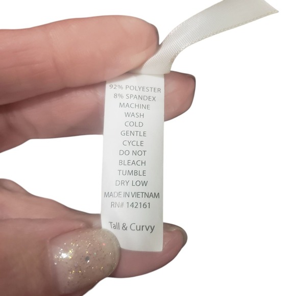 Lularoe‎ Tall & Curvy Leggings Womens Pink Black High Waist Floral Athleisure - Picture 5 of 9